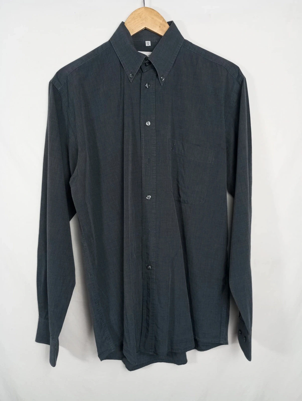 Camisa negra Yves Saint Laurent talla m