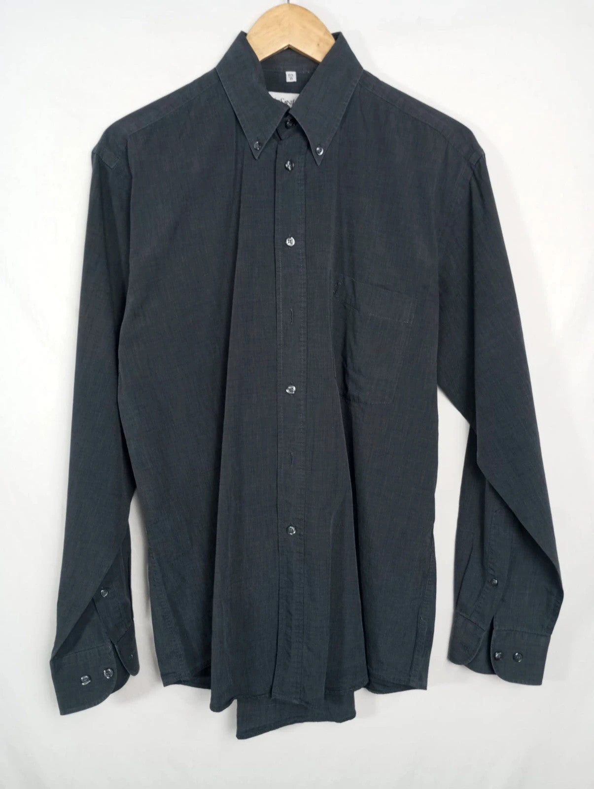 Camisa negra Yves Saint Laurent talla m