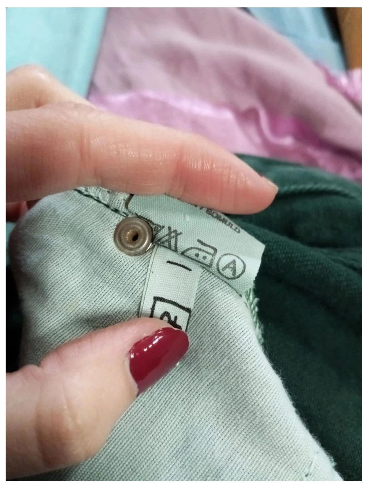 Levis 501 x usa  verde talla 46