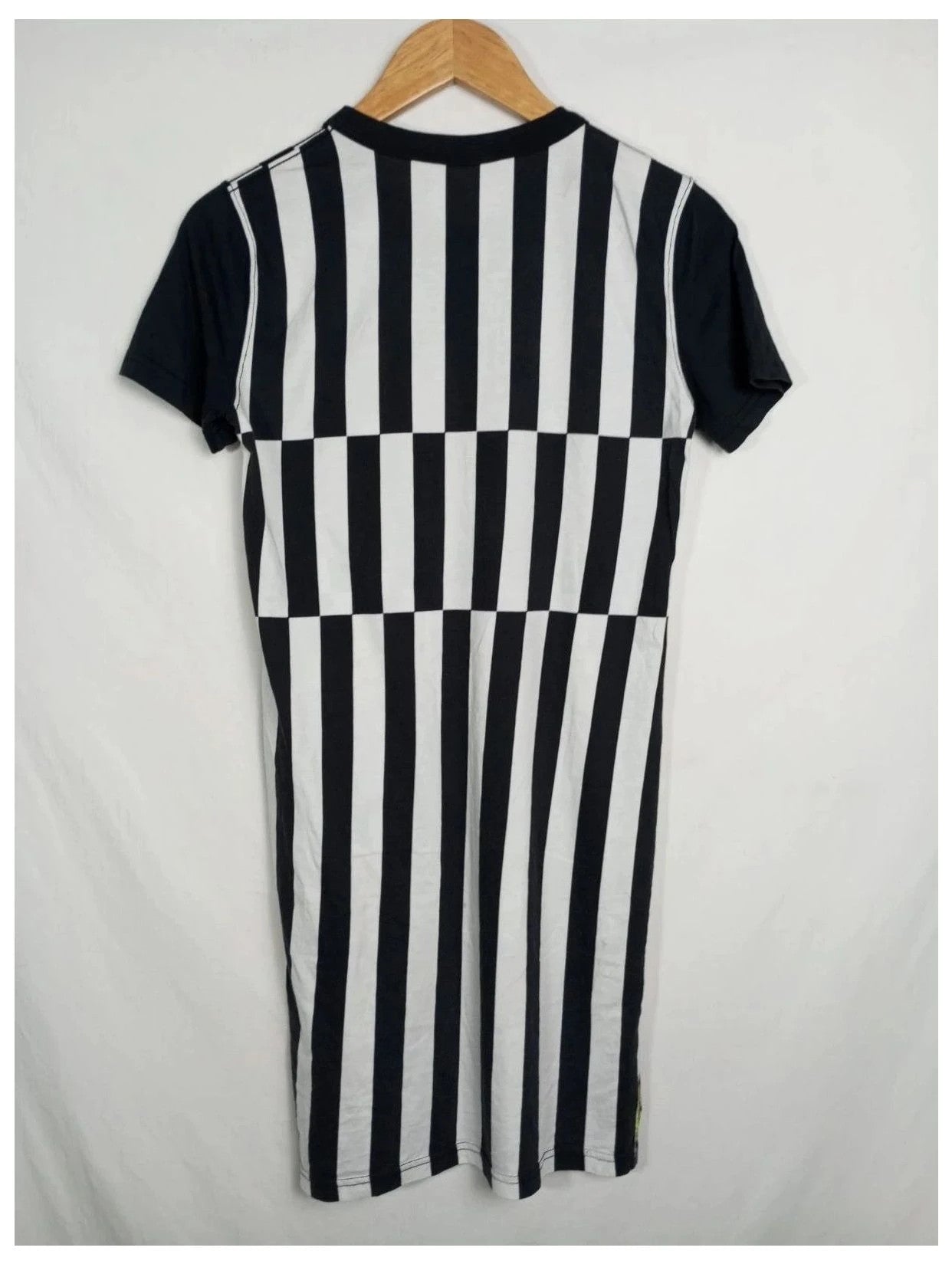 Vestido de algodón manga corta talla s
