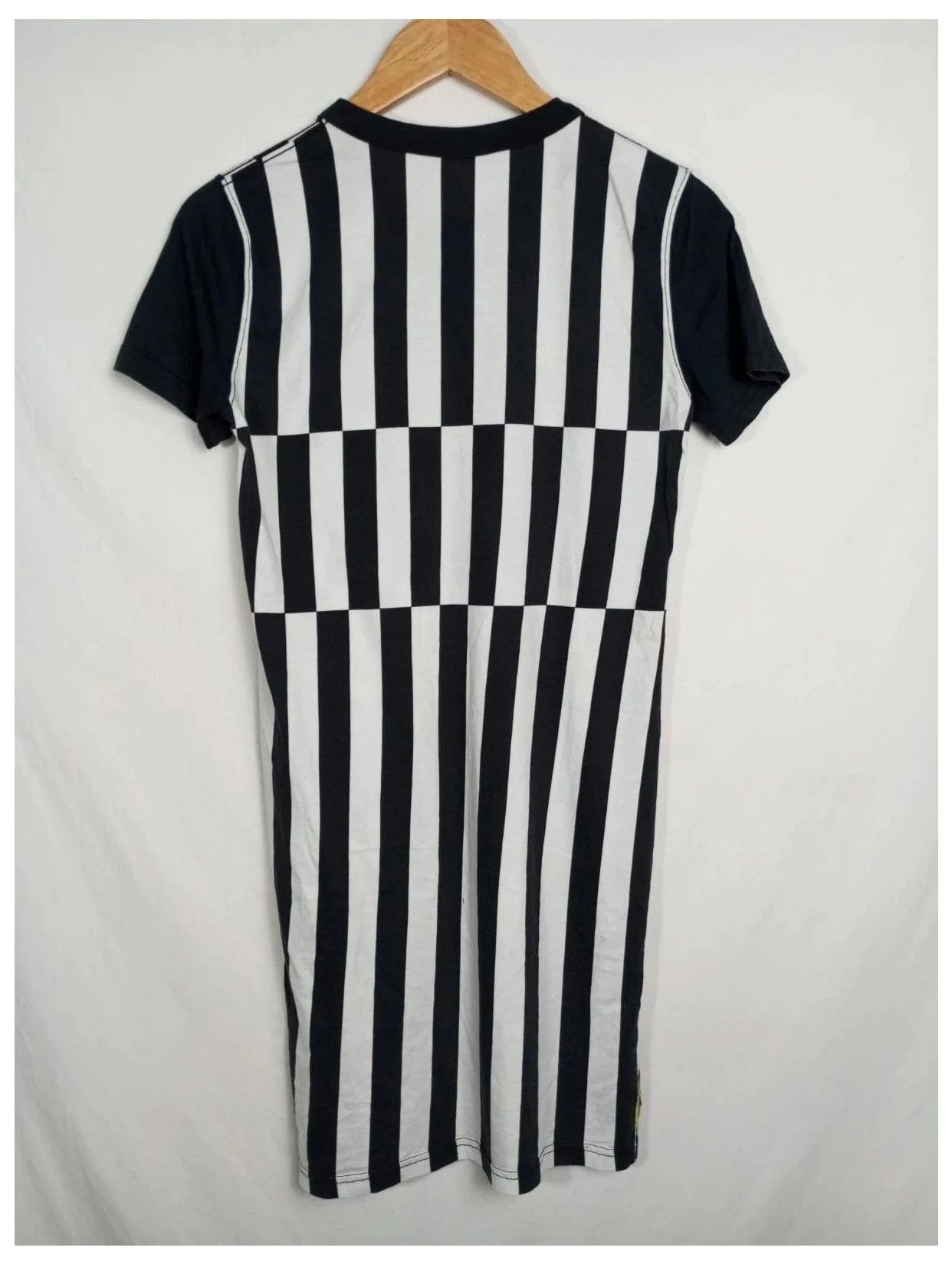 Vestido de algodón manga corta talla s