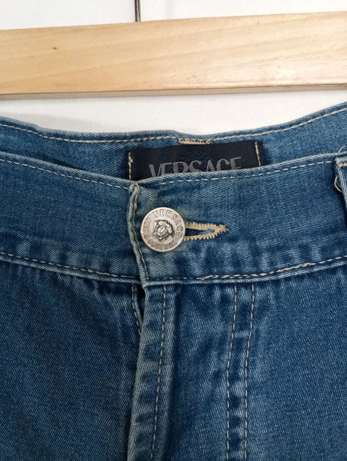 Pantalón vaquero azul Versace jeans couture talla 50 w40