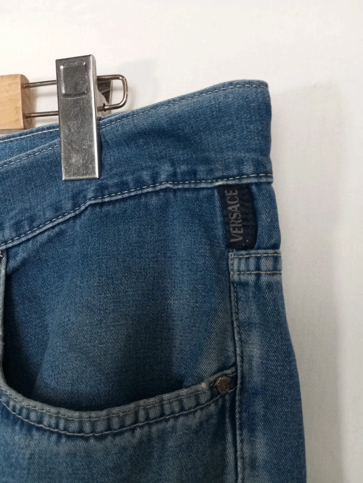 Pantalón vaquero azul Versace jeans couture talla 50 w40