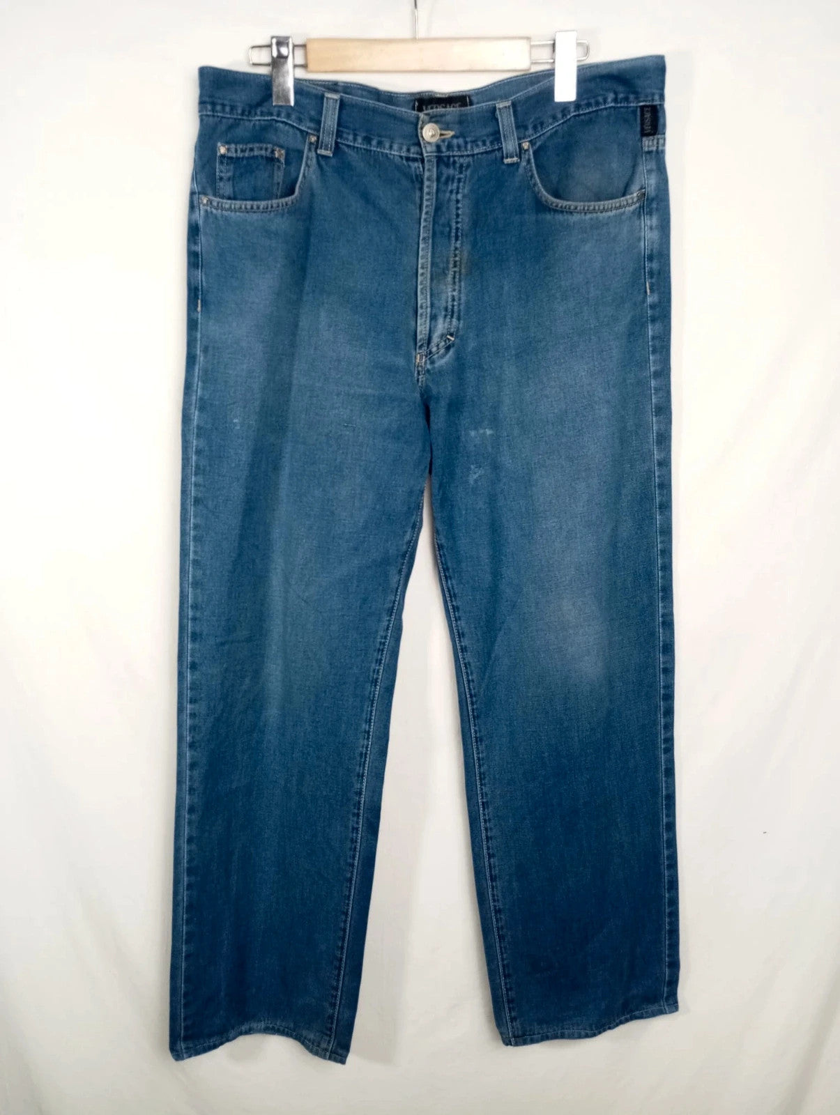 Pantalón vaquero azul Versace jeans couture talla 50 w40