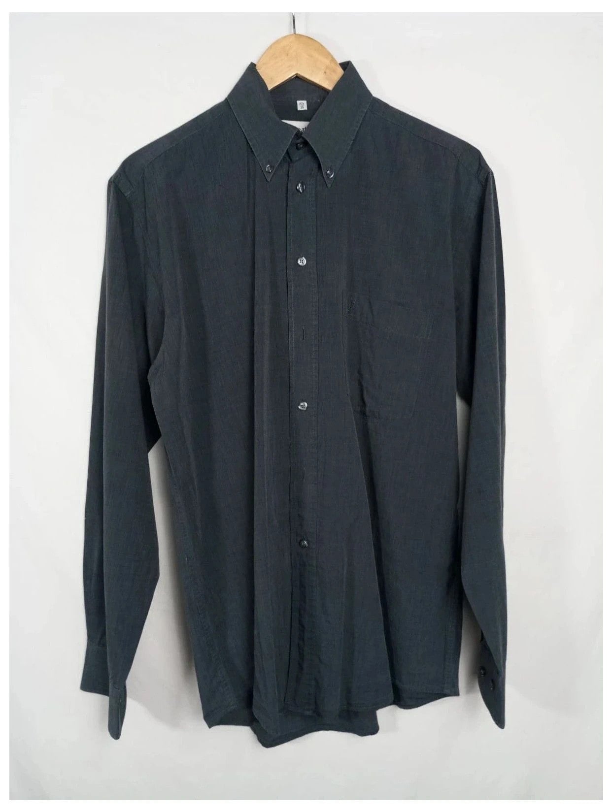 Camisa negra Yves Saint Laurent talla m