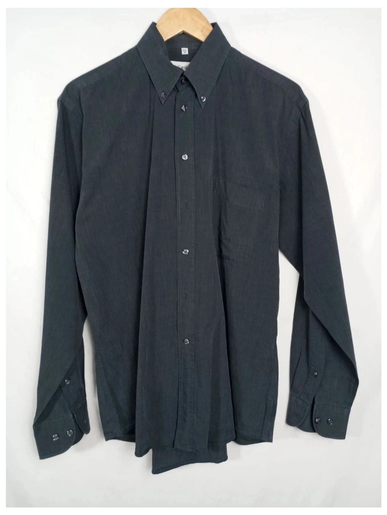 Camisa negra Yves Saint Laurent talla m