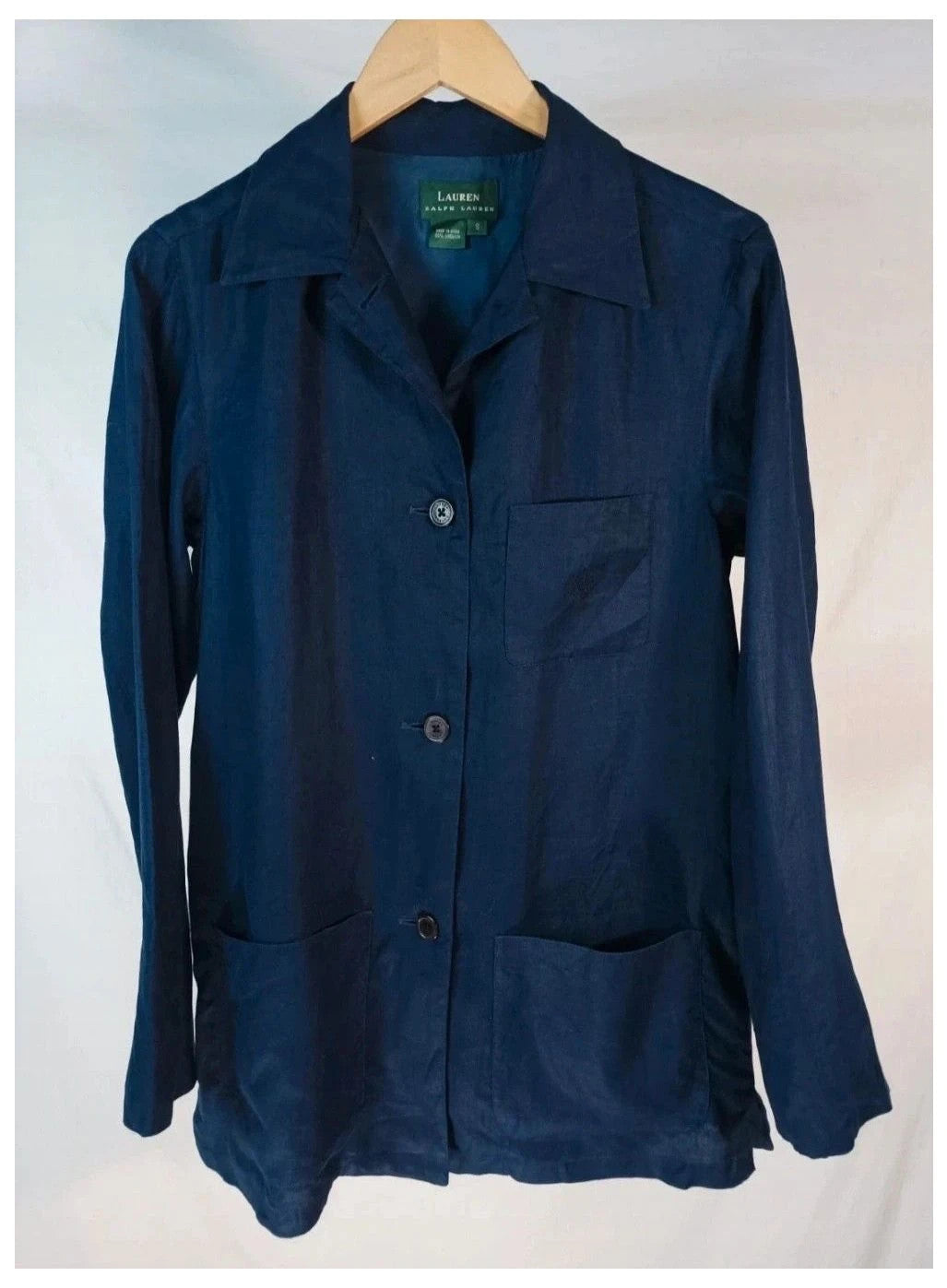 sobrecamisa de lino talla s Ralph Lauren