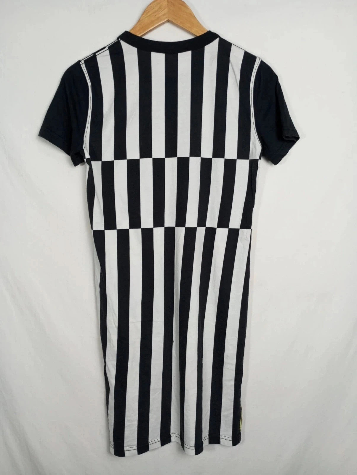 Vestido de algodón manga corta talla s