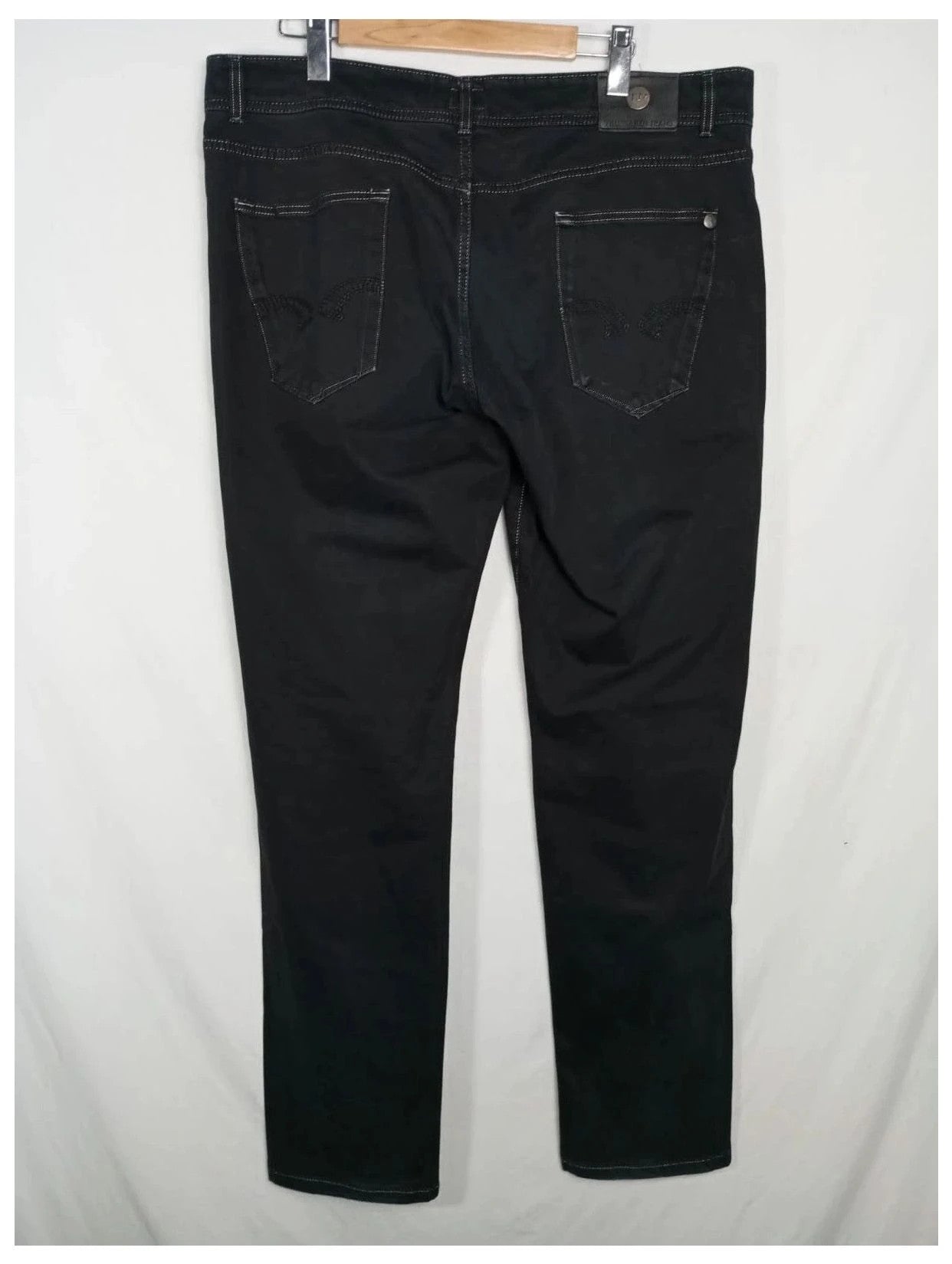 pantalón negro trussardi jeans talla 52