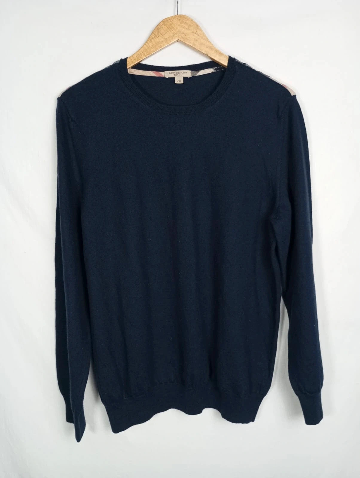 jersey de lana merino 100%
Burberry Brit azul marino XXL