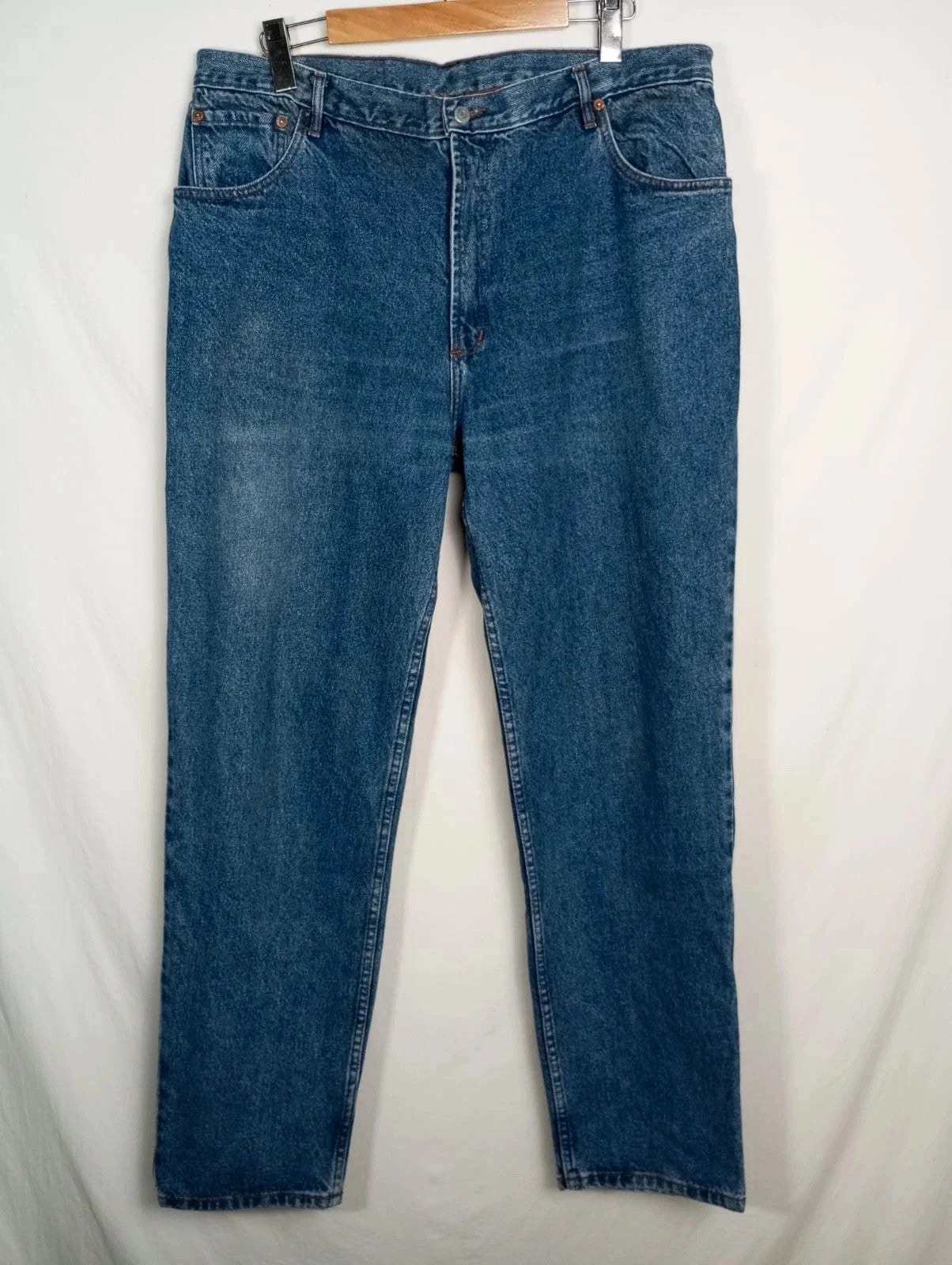 Levi's pantalón vaquero vintage azul 501 w42 l30 talla 50