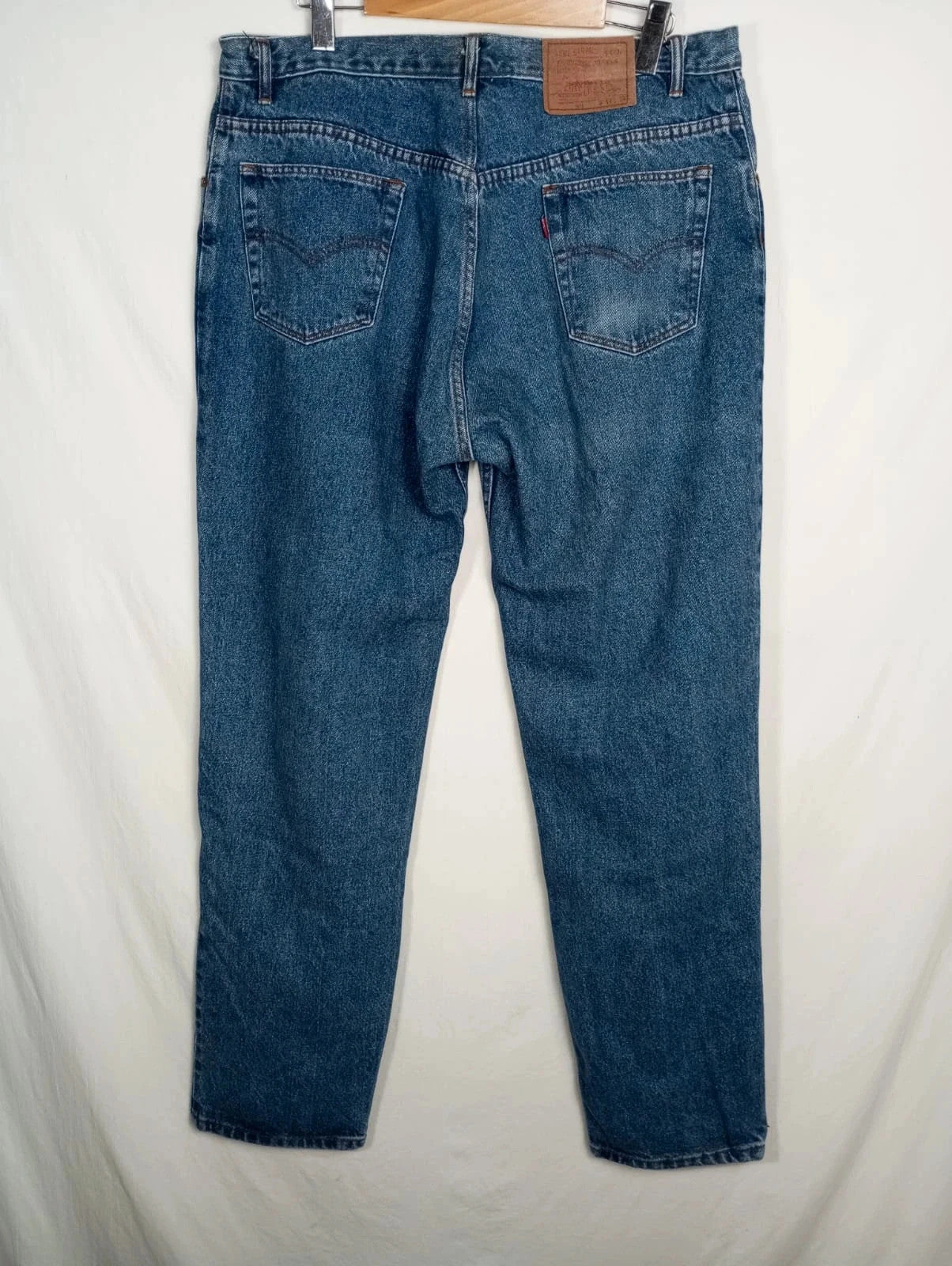 Levi's pantalón vaquero vintage azul 501 w42 l30 talla 50
