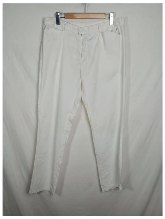 antalón blanco de algodón calvin Klein talla 46