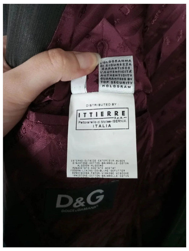 chaqueta dolce & gabanna talla 48