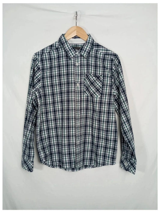 camisa cuadros dkny talla L