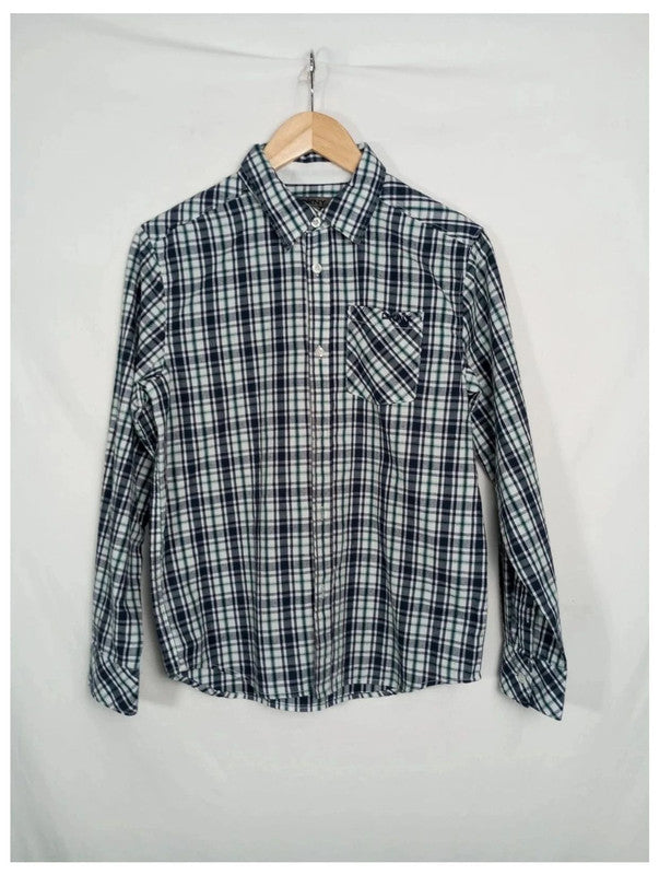 camisa cuadros dkny talla L