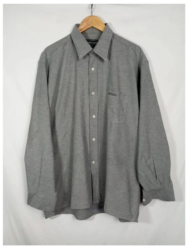 camisa gris versace jeans couture talla xxl
