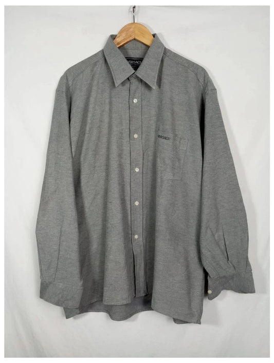 camisa gris versace jeans couture talla xxl