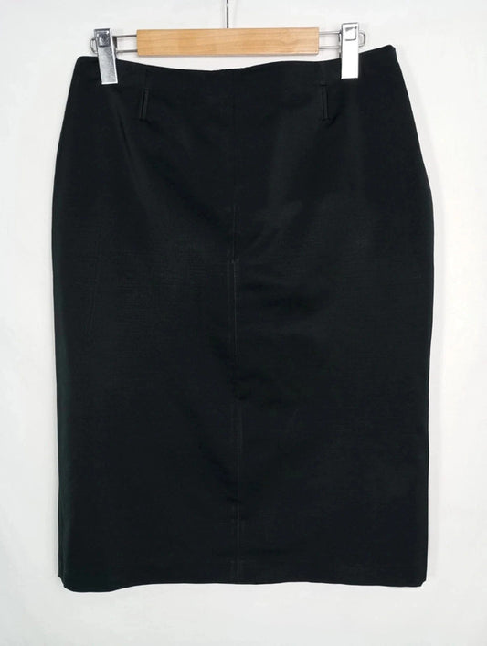 Falda lana blumarine talla 40