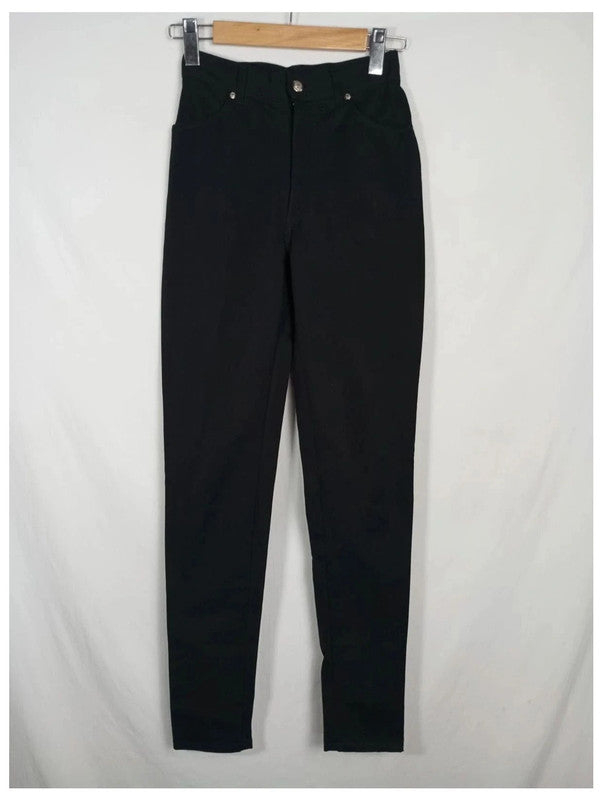 pantalón negro Versace classic V2 talla w27 o talla 34