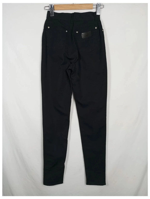 pantalón negro Versace classic V2 talla w27 o talla 34