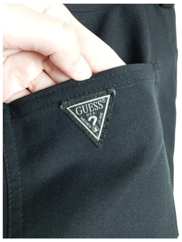 pantalón negro guess talla 40 (w30)