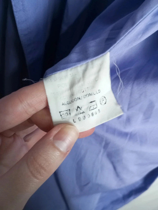 gabardina morada talla 40/42 XL