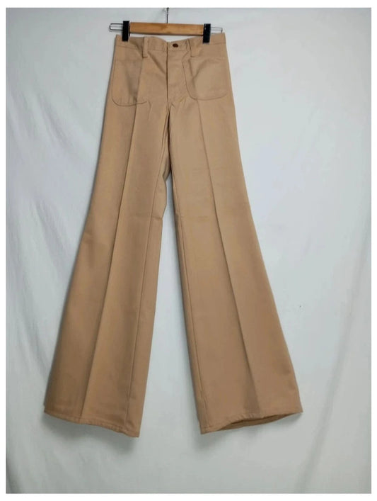 pantalón wrangler beige talla 29x34 bluebell con etiquetas. Vintage deadstock años 70s