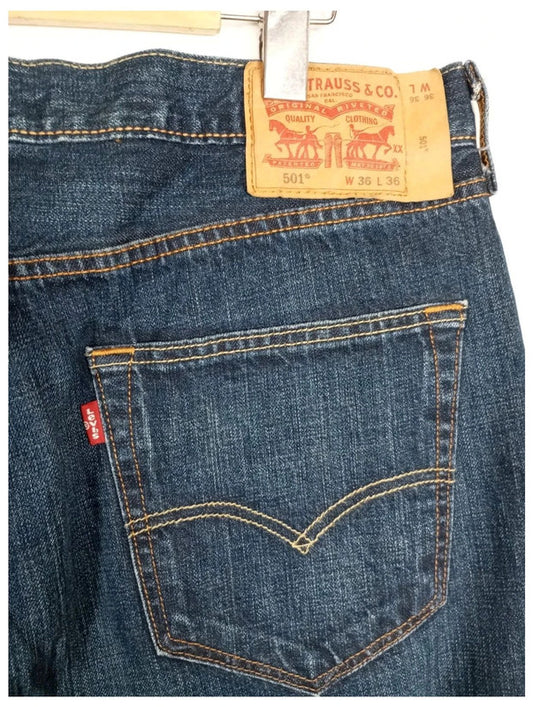 pantalón vaquero Levis 501 w36 l36 talla 44