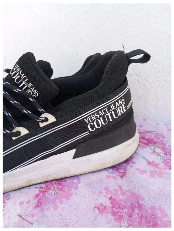 zapatillas negras Versace jeans couture talla 43